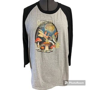Girdwood Forest Fair Alaska 2023 48th Annual Design Baseball Tee Sz XL